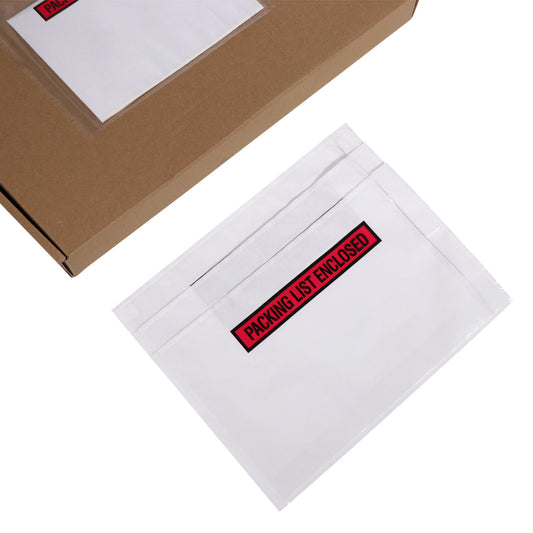 7.5" x 5.5" Self-Adhesive Packing List Envelopes 200 Pack