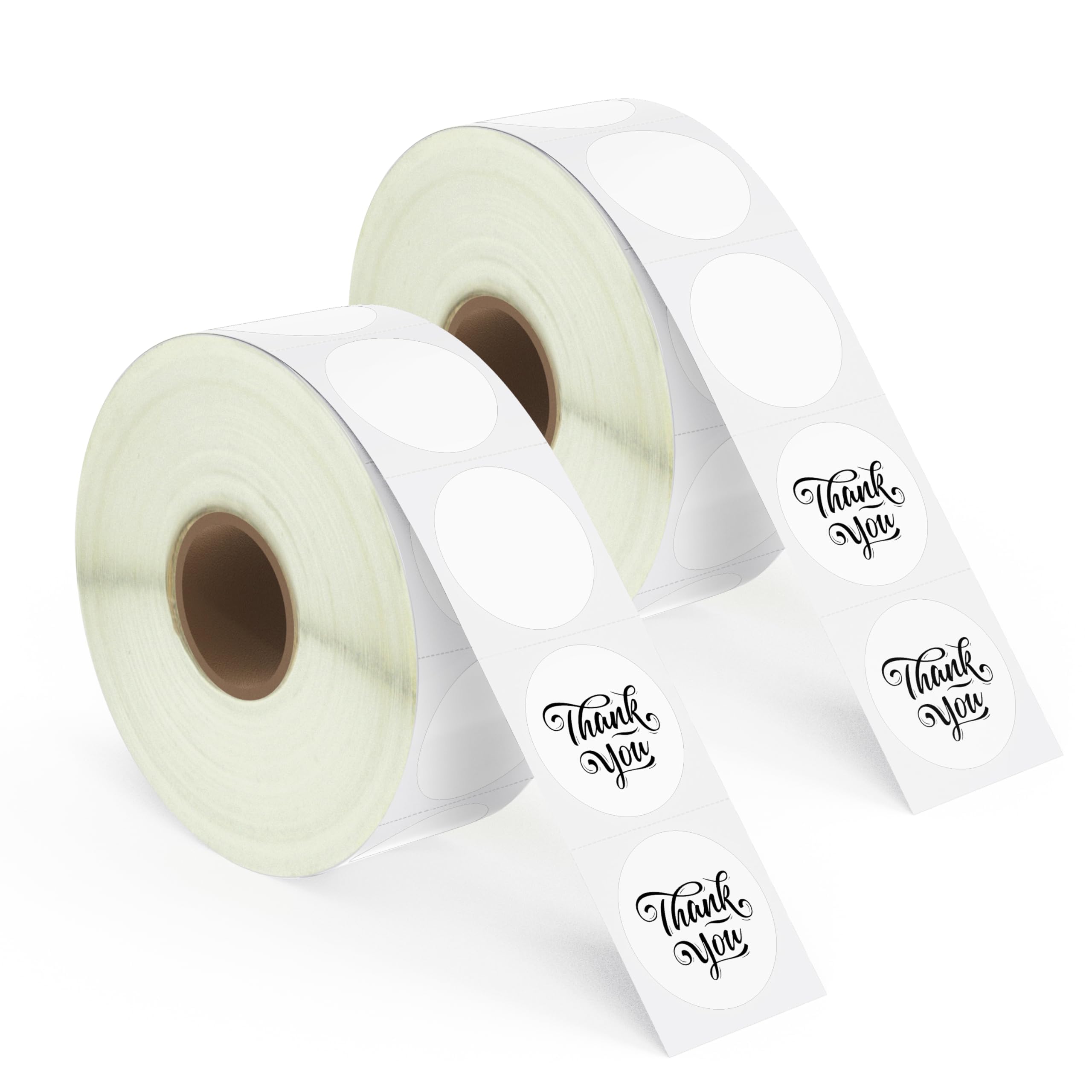 1 Inch Circle Thermal Sticker Labels