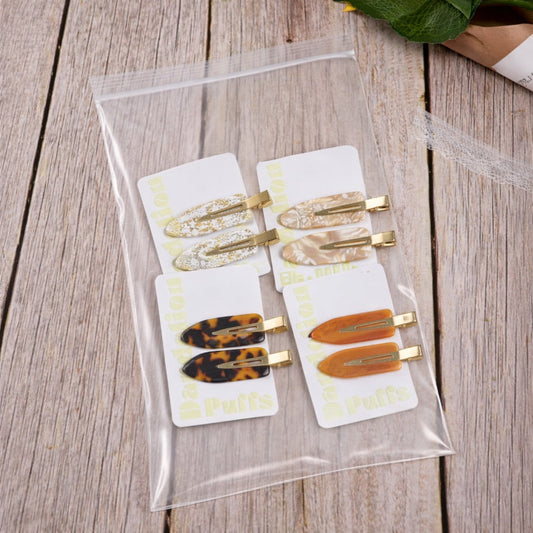 5" x 10" 2 Mil Clear Resealable Plastic Zip Lock Bags