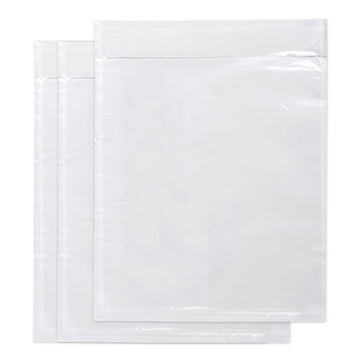 9.5" x 12" Clear Self-Adhesive Packing List Envelopes 200 Pack