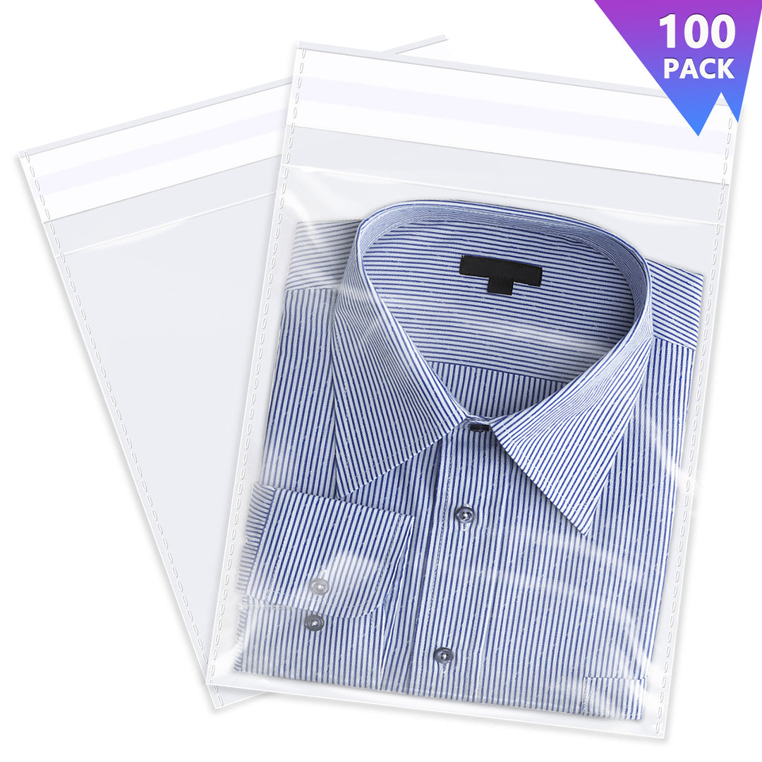 9" x 12" Clear Plastic Cellophane Bags