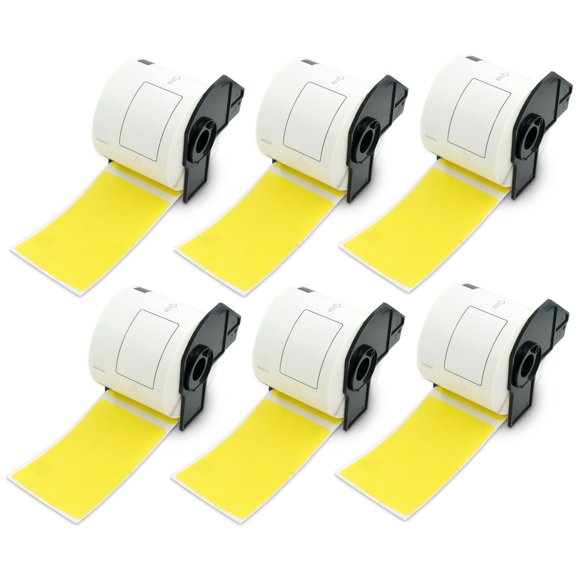 Brother DK-1202 Compatible Color Shipping Labels 2.4