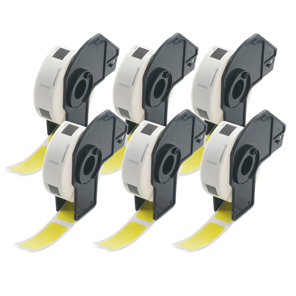 Betckey Brother DK-1204 Multi-Purpose Address Labels Color Labels 0.66 in x 2.1 in