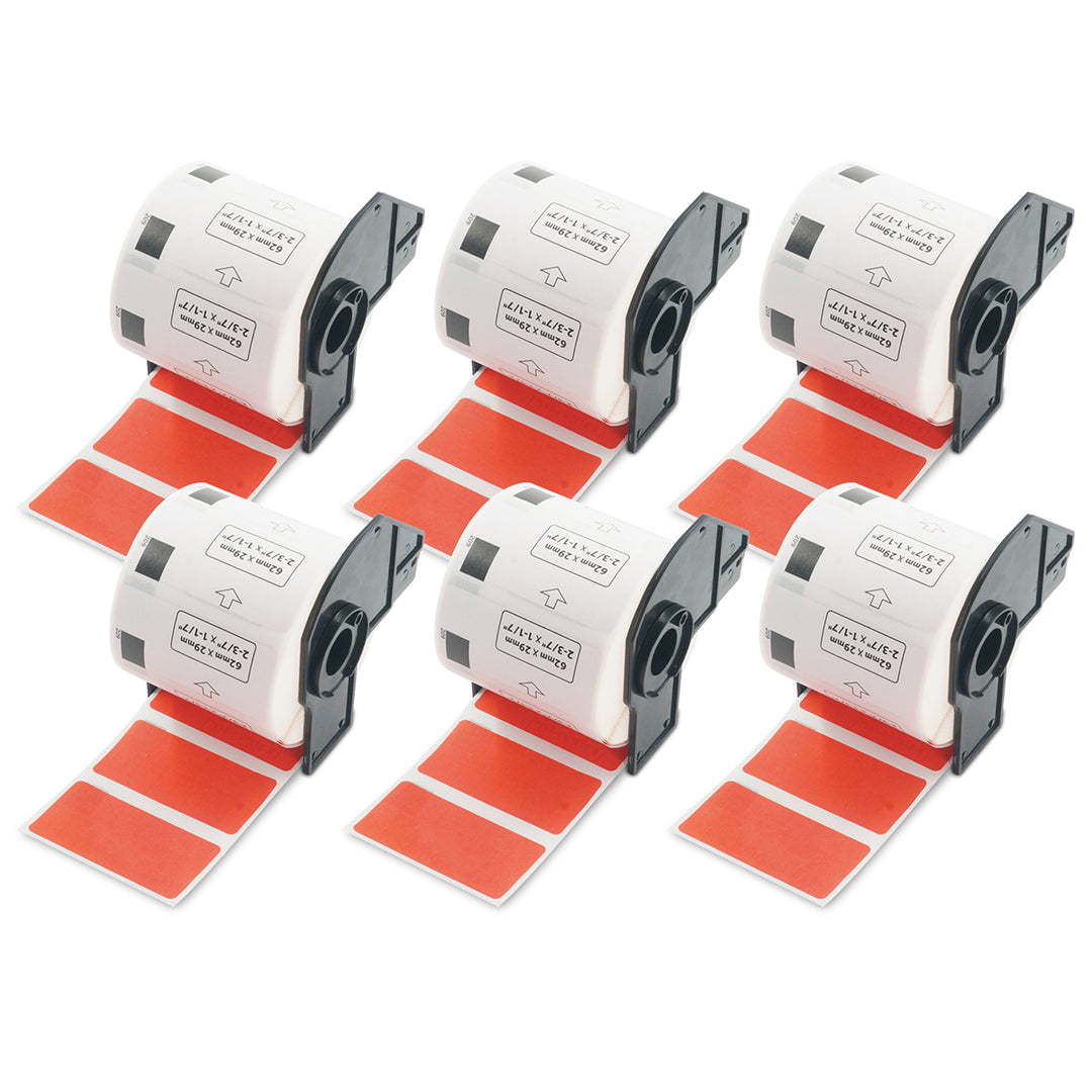 Brother DK-1209 Red Barcode Labels