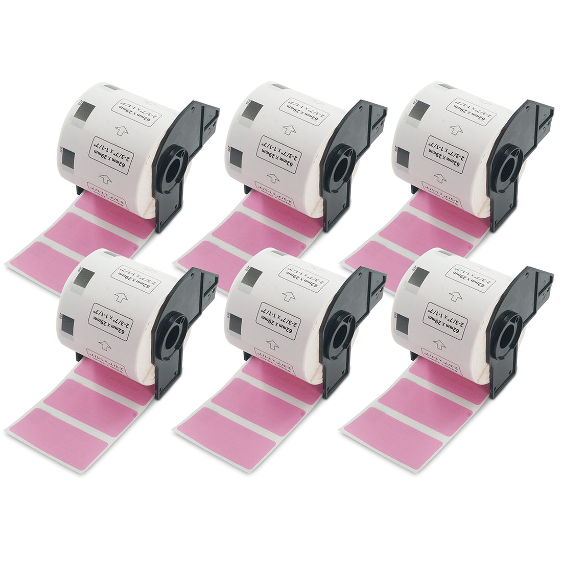 Brother DK-1209 Compatible Color Barcode Labels 2.4" x 1.1"