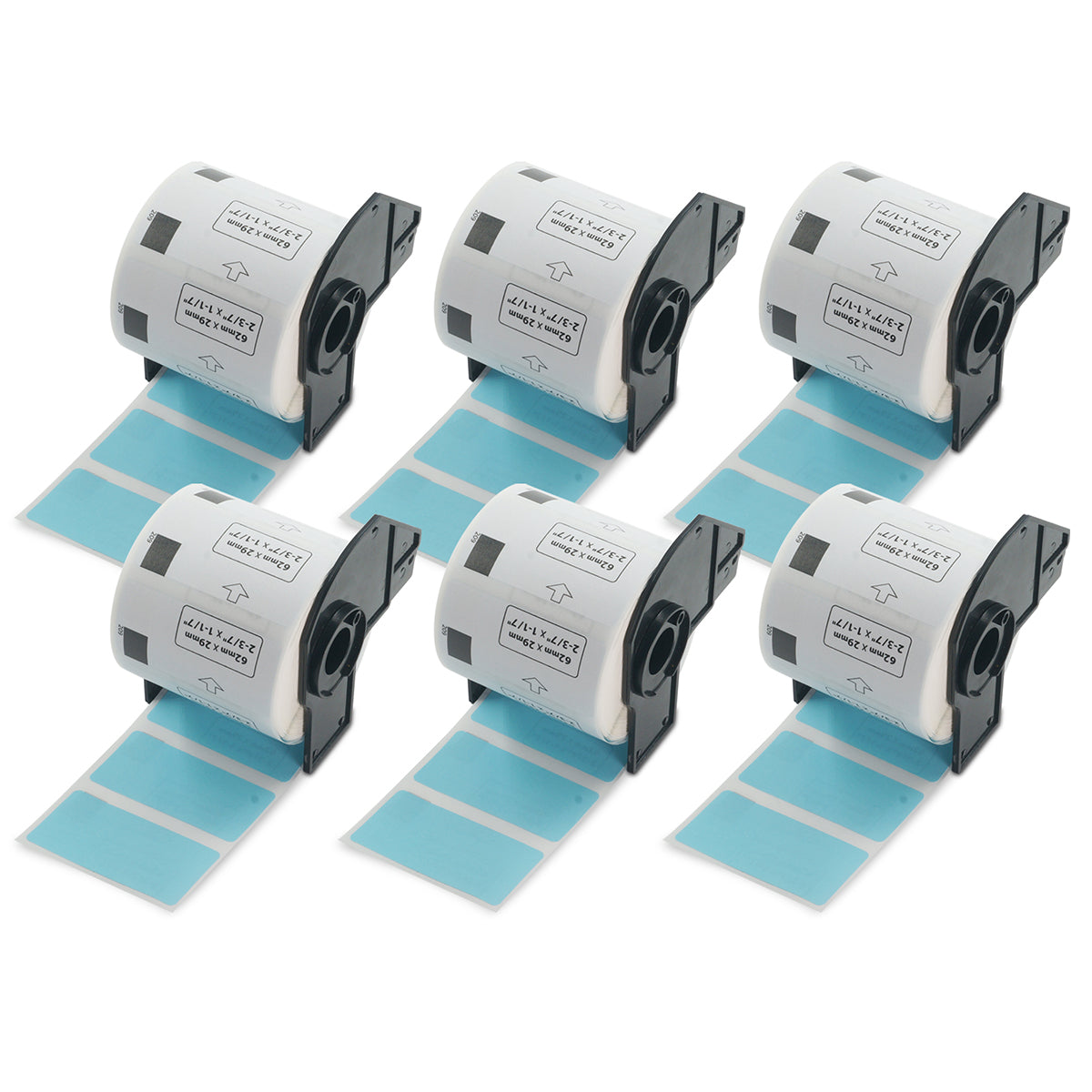 Brother DK-1209 Compatible Color Barcode Labels 2.4