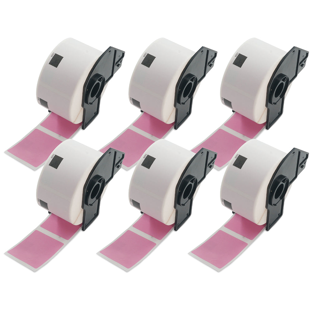 Brother DK-1220 Compatible Color Food Labels 1.5" x 1.8"