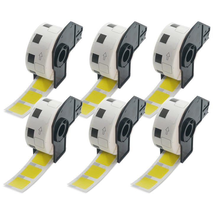 Brother DK-1221 Yellow Labels