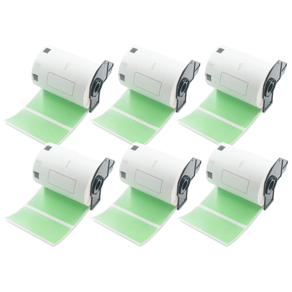  Brother DK-1240 Green Multi-Purpose Labels