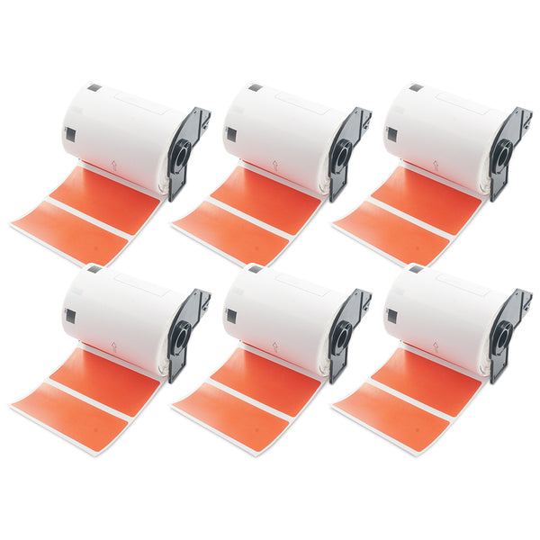Betckey Brother DK-1240 Large Multi-Purpose Labels Color Labels 4 in x 2 in