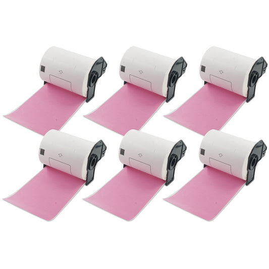 Pink 4" x 6" Shipping Label