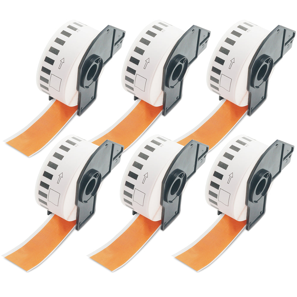 BETCKEY - 10 Rouleaux DK-22205 Rouleau de Papier Continu Copatible BETCKEY - 10 Rouleaux DK-22205 Rouleau de Papier Continu Copatible