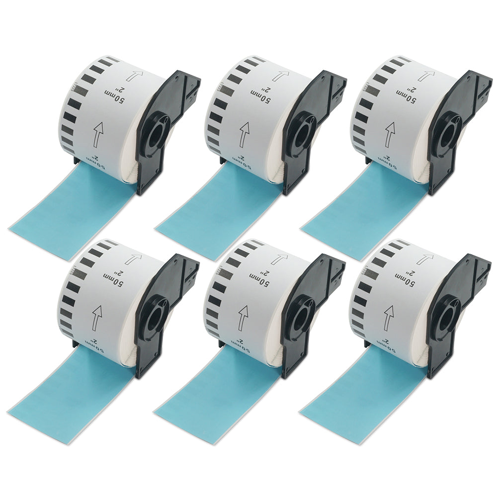 Brother DK-2223 Compatible Color Continuous Labels 2” x 100’