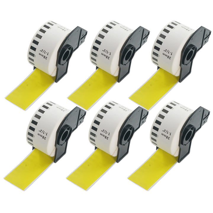 Betckey Brother DK-2225 Continuous Labels Color Labels 1.4 in x 100 ft