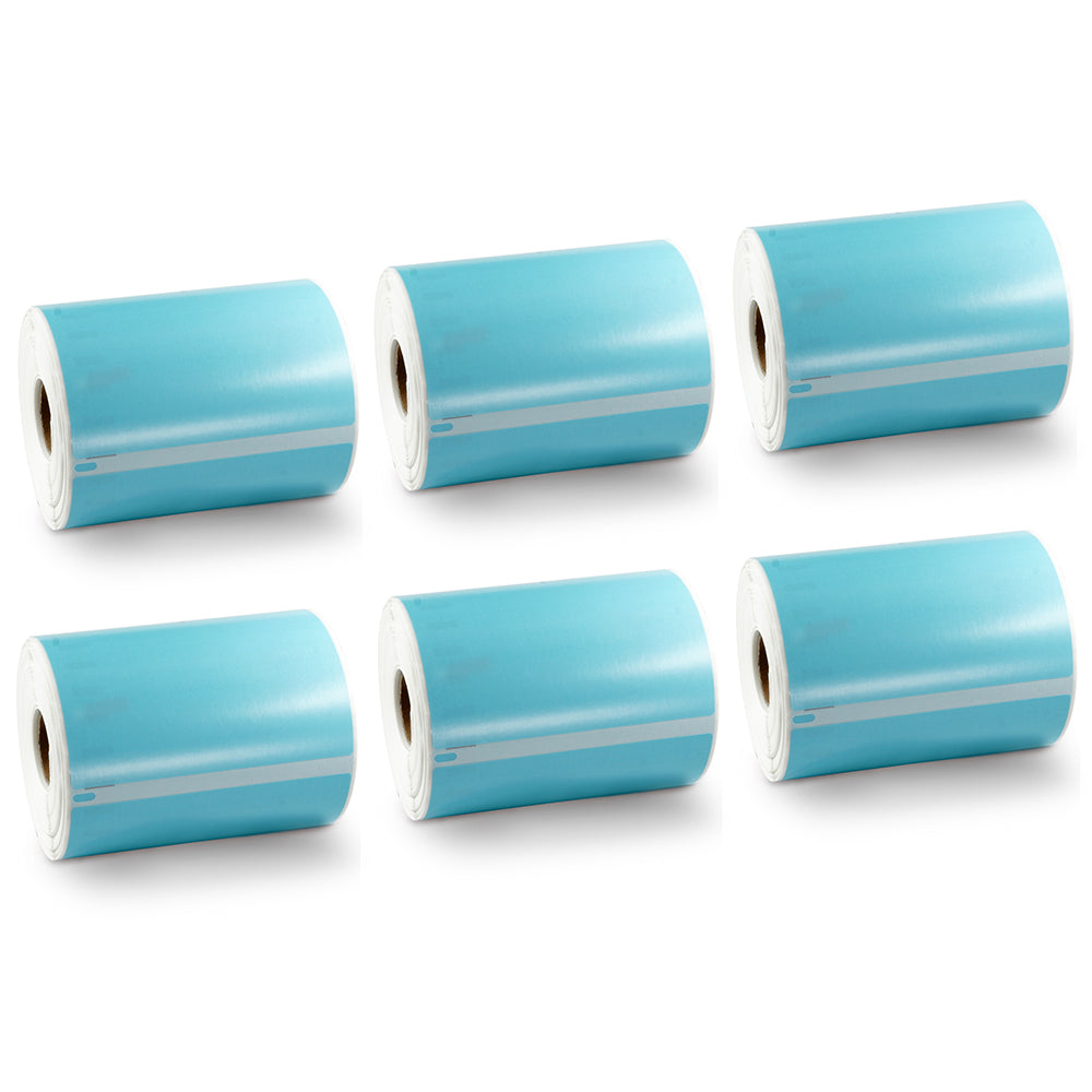 Blue Dymo 4x6 Shipping Label