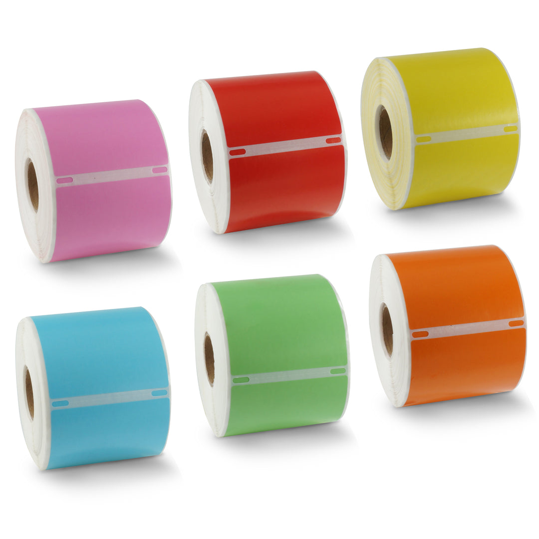 Dymo 30256 Compatible Large Shipping Color Labels 2-5/16” x 4”
