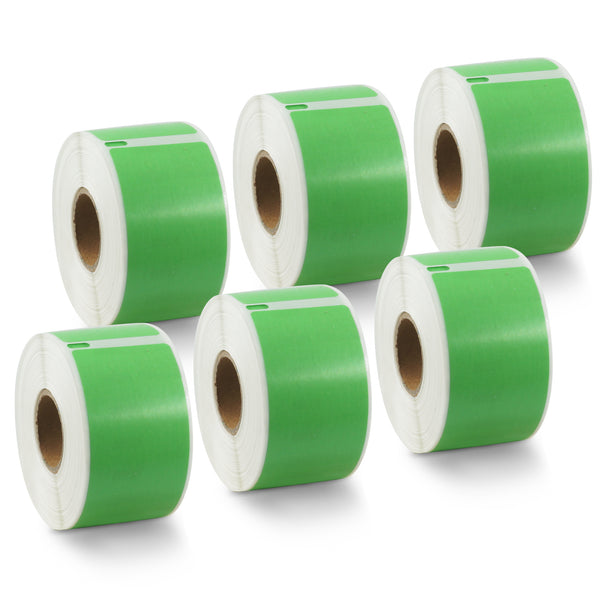 Green Dymo Address Labels, 30252 Dymo Labels