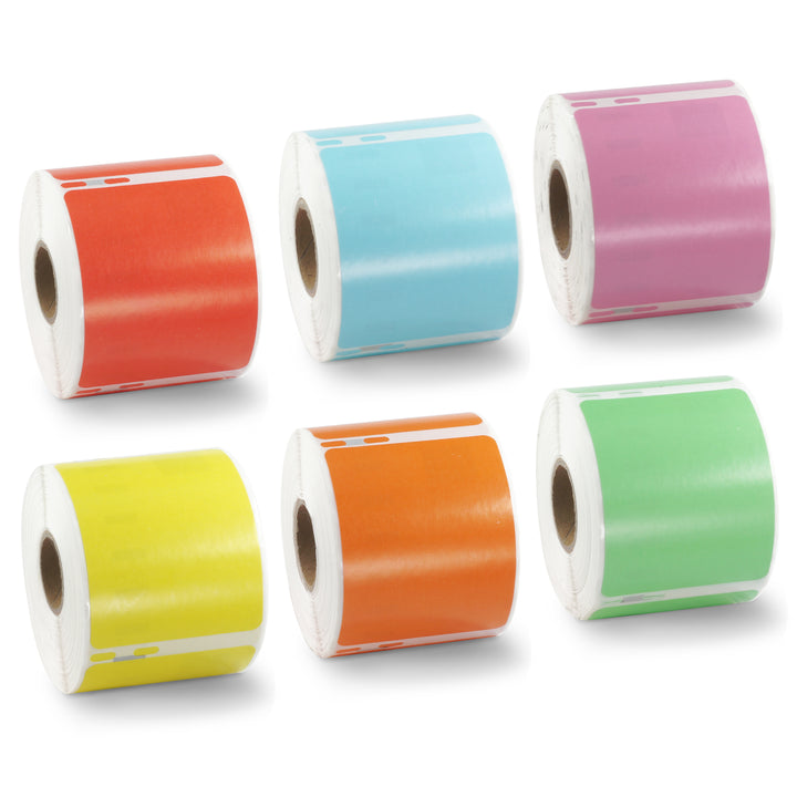 Dymo 30324 Compatible Multipurpose Color Labels 2-1/8" x 2-3/4"