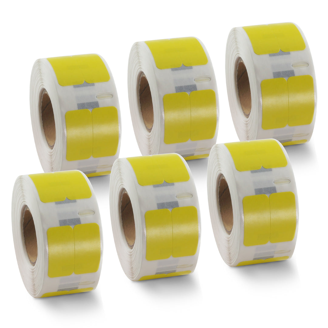 Betckey Dymo 30333 Extra Small 2-Up Color Labels 1/2" x 1"