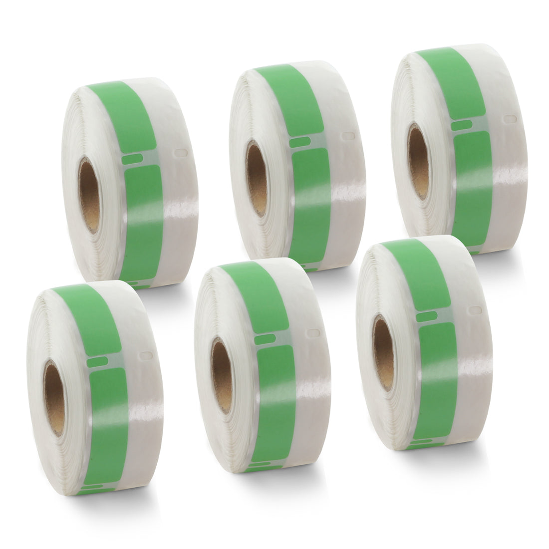 Dymo 30346 Compatible Library Barcode Color Labels 1/2" x 1-7/8"