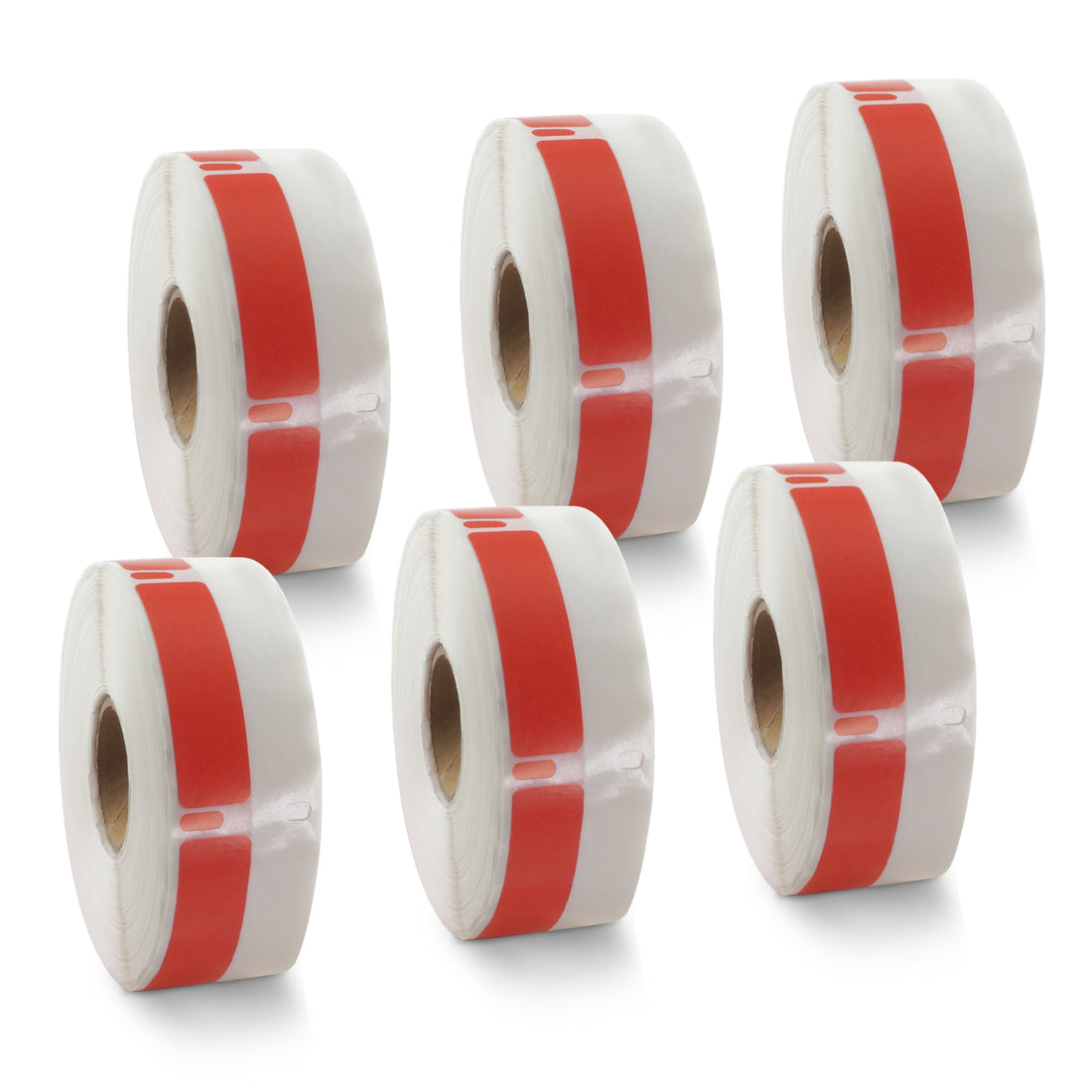 Dymo 30346 Compatible Library Barcode Color Labels 1/2" x 1-7/8"