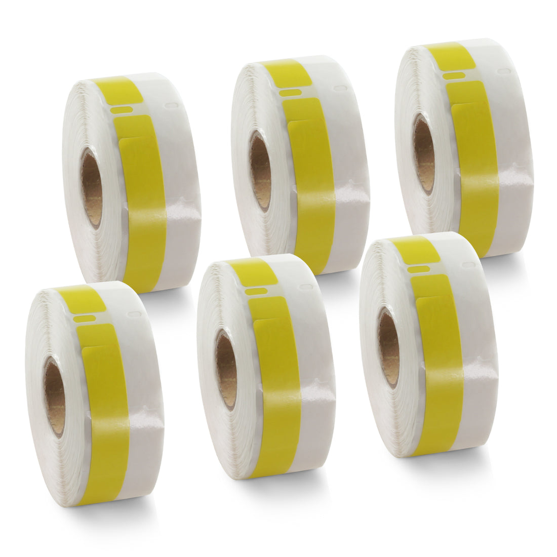 Dymo 30346 Compatible Library Barcode Color Labels 1/2" x 1-7/8"