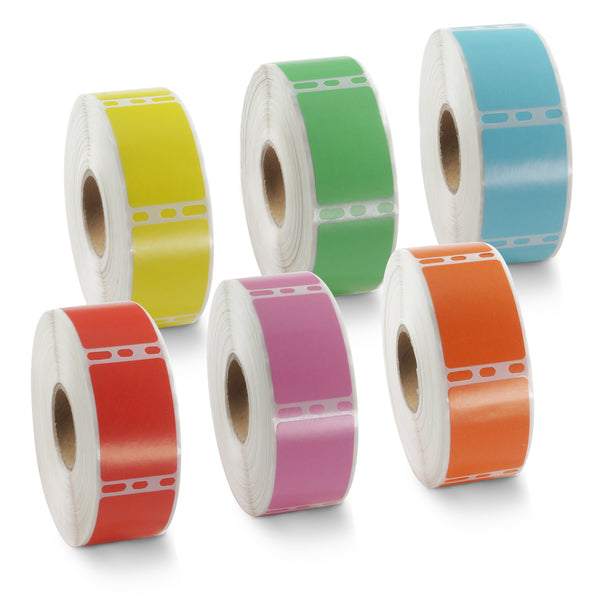 Betckey Dymo 30347 Book Spine Labels Color Labels 1" x 1-1/2"