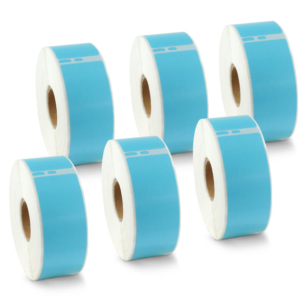 Dymo LV-30256 Teal Compatible Shipping Labels