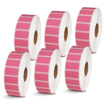 1" x 0.5" Pink Direct Thermal Labels