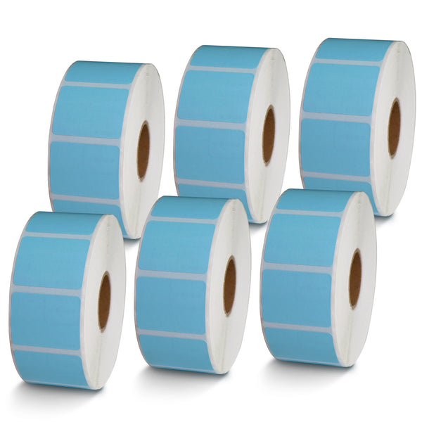 Betckey Zebra Color Labels 1.25" x 1" UPC Barcode & Address Labels