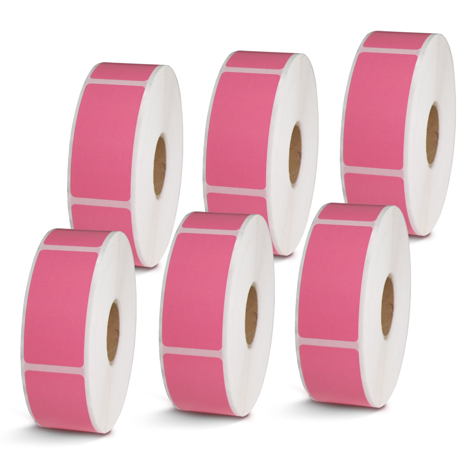1" x 2" Pink Direct Thermal Labels
