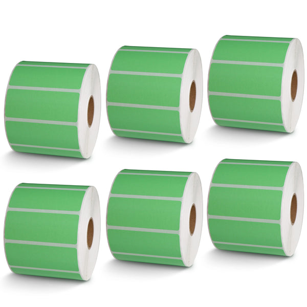 Betckey Zebra Color Labels 2.5" x 1" Multipurpose & Barcode Labels