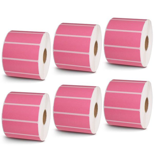 Betckey Zebra Color Labels 2.5" x 1" Multipurpose & Barcode Labels