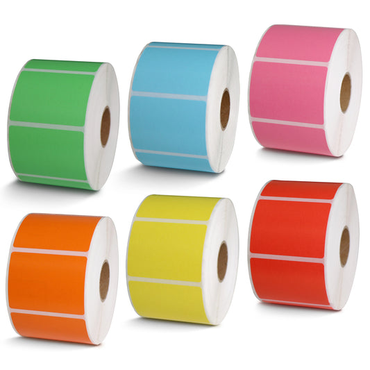 Color UPC Barcode & Address Labels 2" x 1.5"