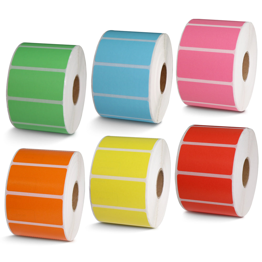 UPC Barcode & Address Color Labels 2" x 1"