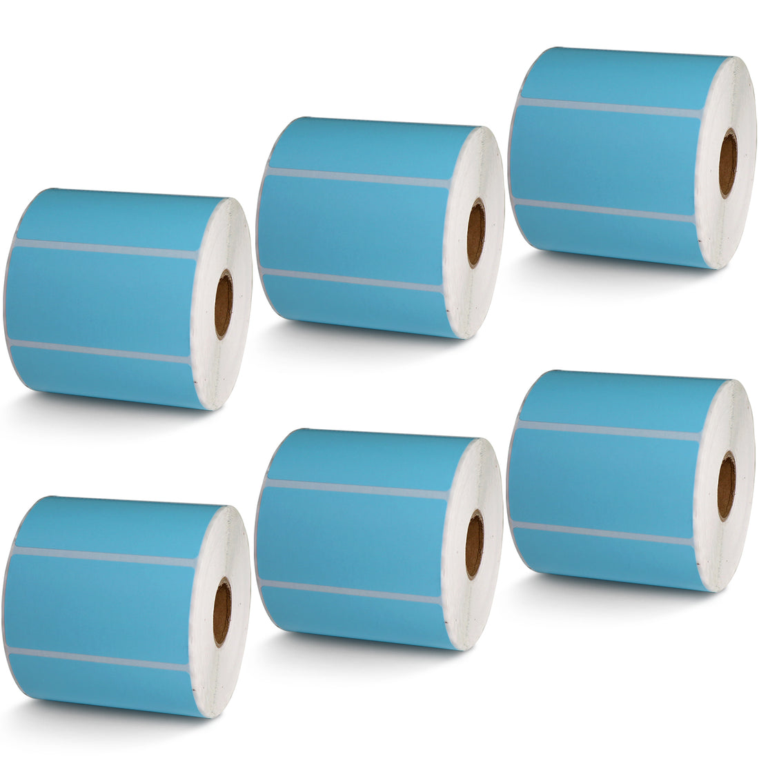 3" x 1.5" Blue Direct Thermal Labels