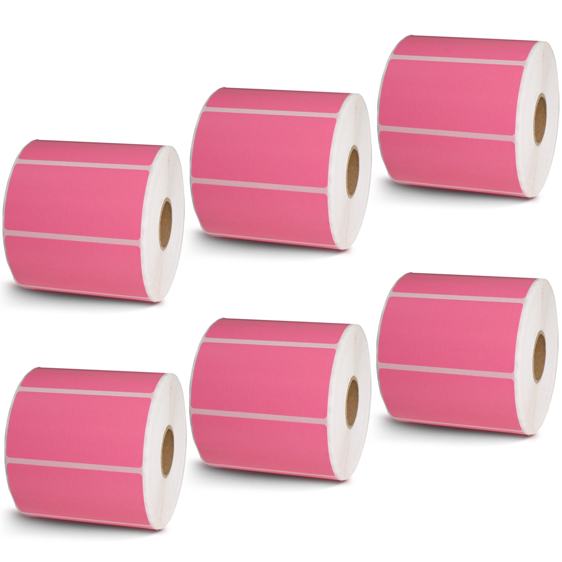 3" x 1.5" Pink Direct Thermal Labels