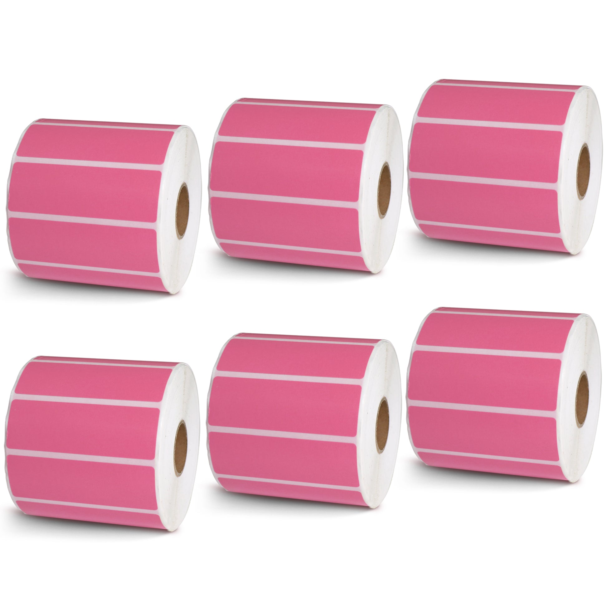 3" x 1" Pink Direct Thermal Labels