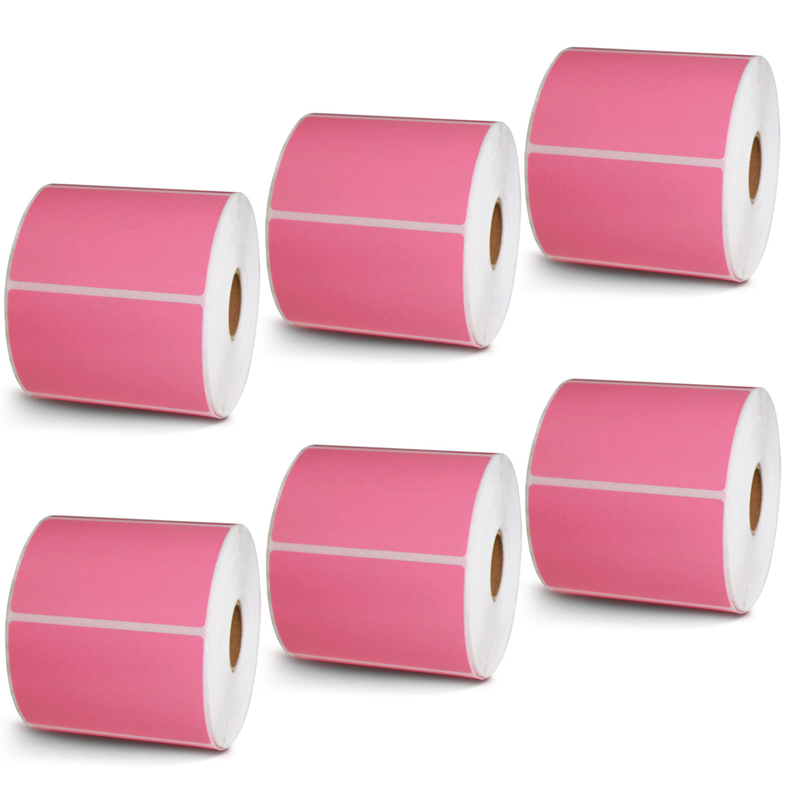 3" x 2" Pink Direct Thermal Labels