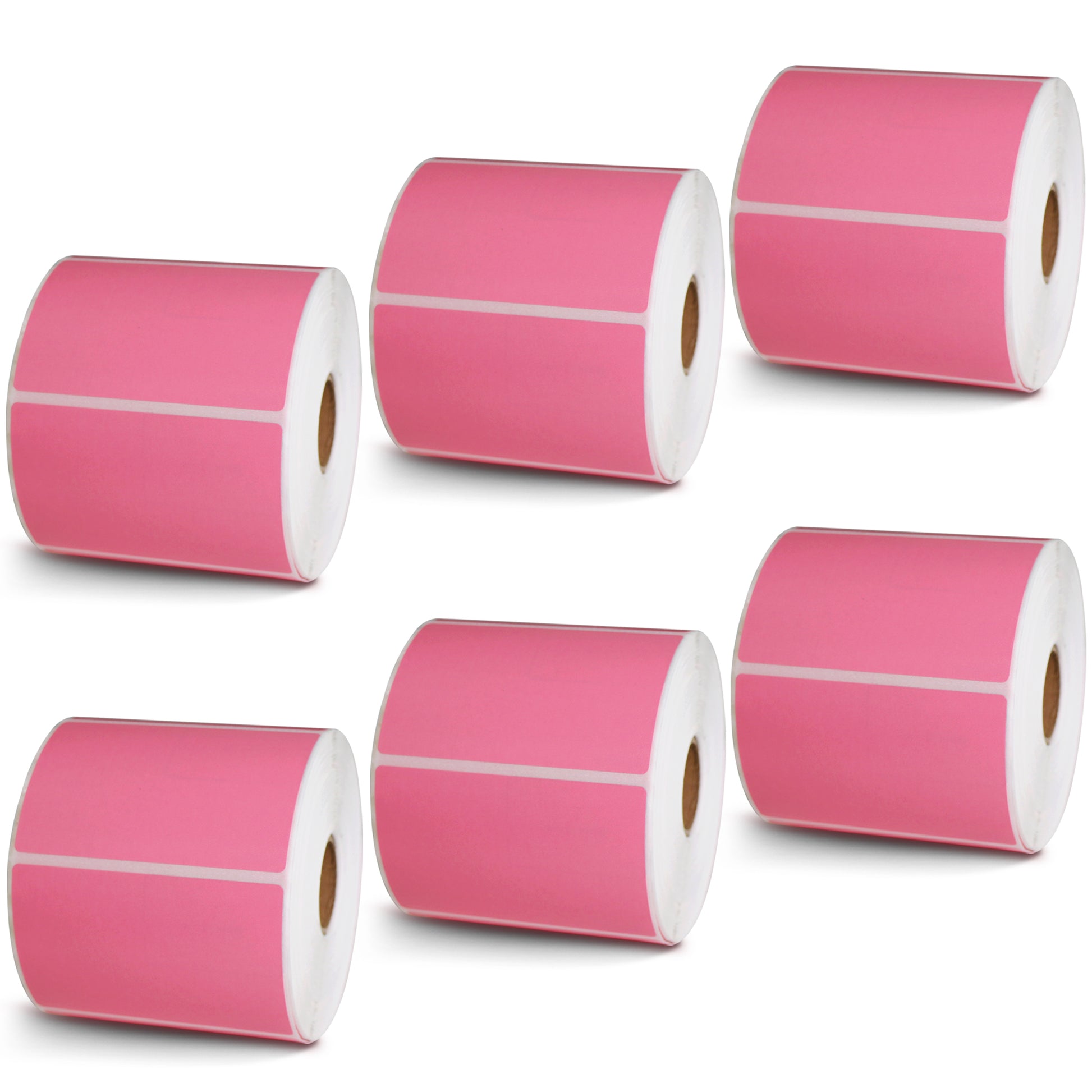 3" x 2" Pink Direct Thermal Labels