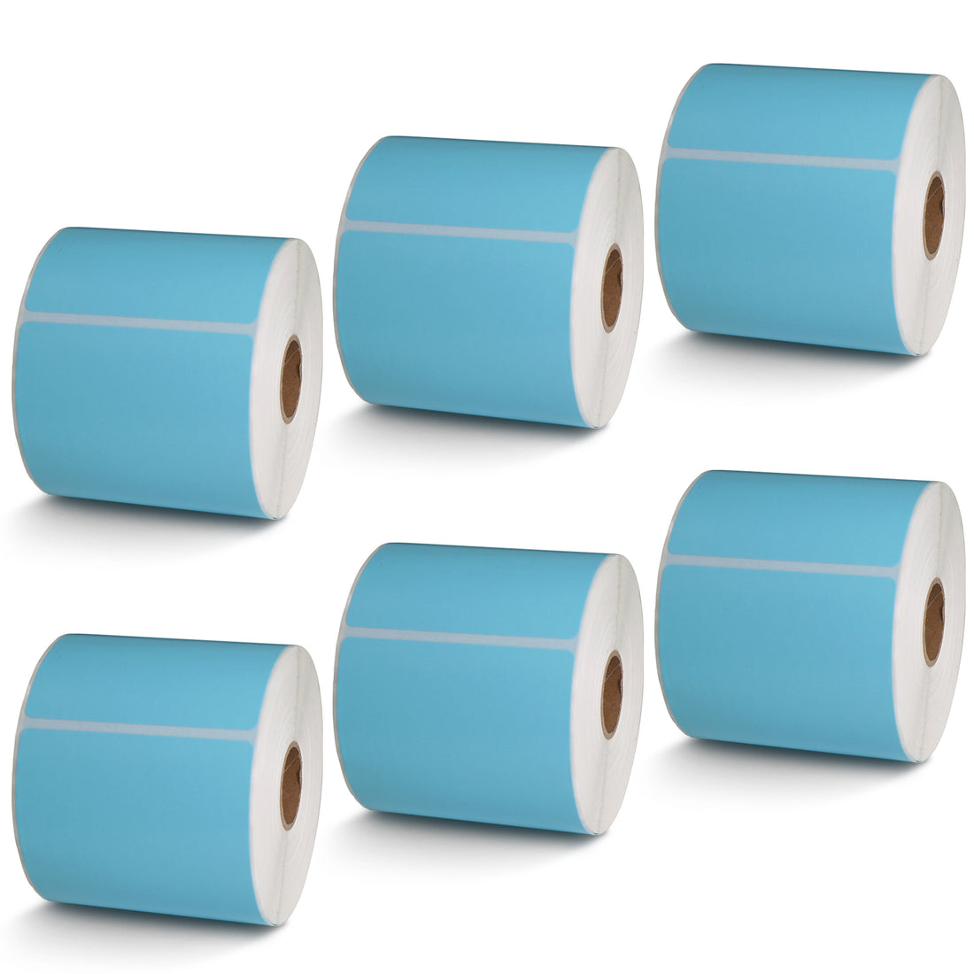 3" x 5" Blue Direct Thermal Labels