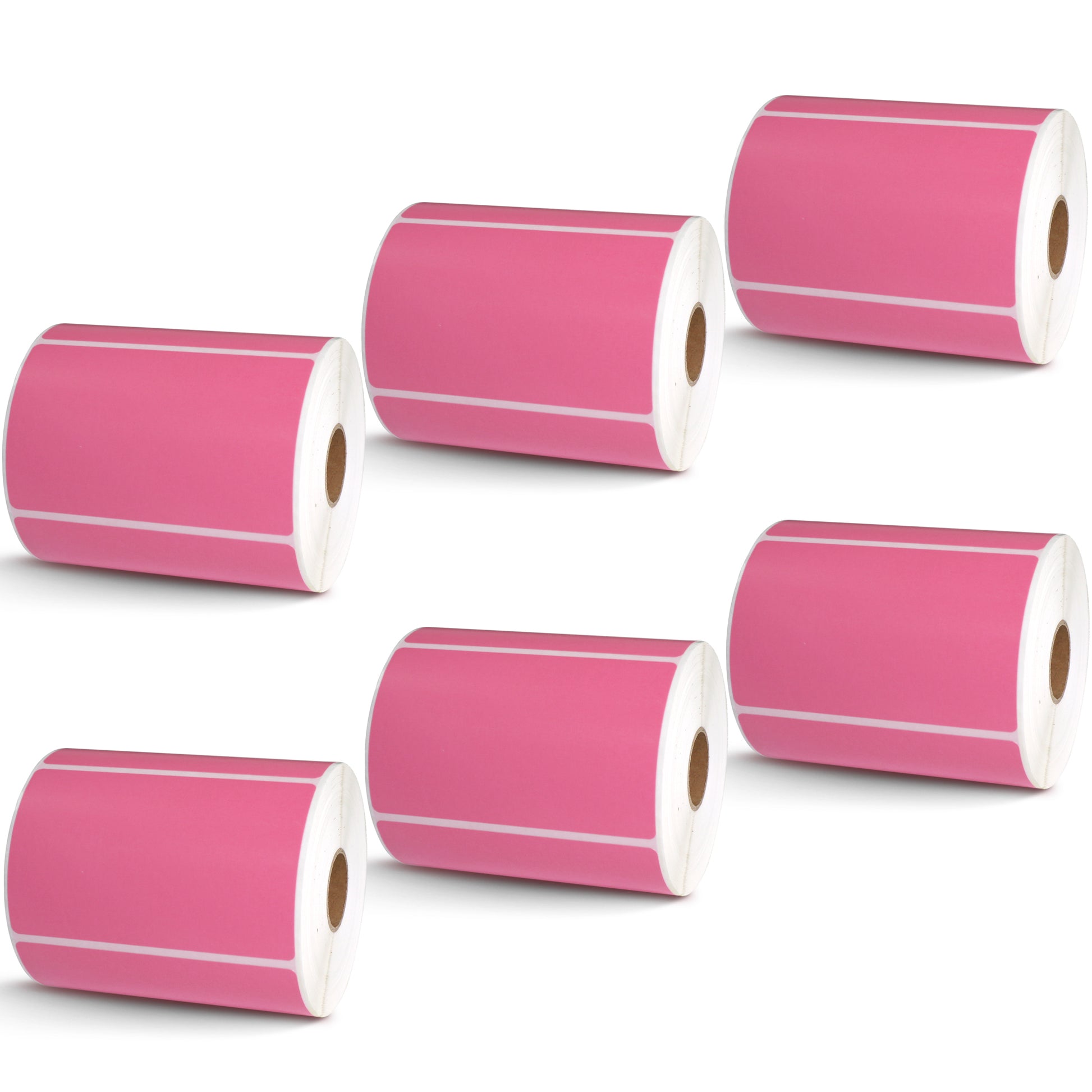 4" x 2.5" Pink Direct Thermal Labels