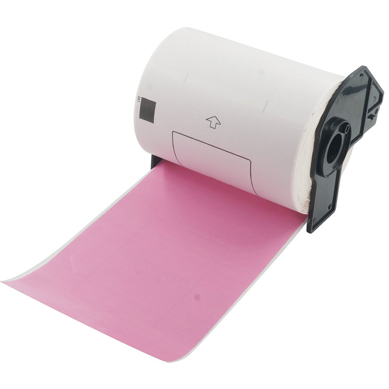 Brother DK-1241 - Pink 4" x 6" Shipping Label
