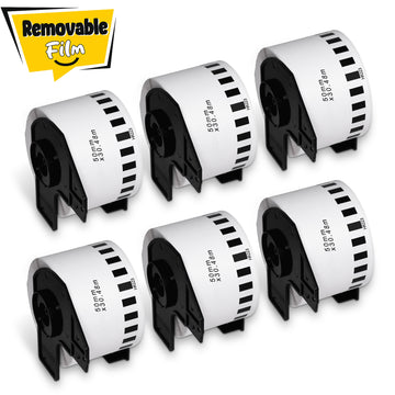 Brother DK-2223 Removable Film Continuous Labels 1.9" x 100'