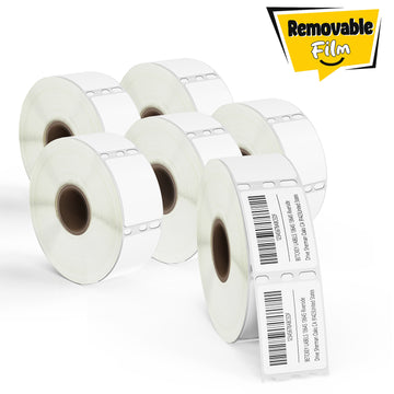 Dymo 30347 Removable Film Book Spine Labels 1" x 1-1/2"
