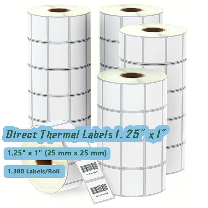 Zebra Direct Thermal Labels Shipping Labels