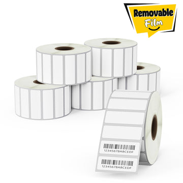 1.5" x 0.5" File Folder & Address Removable Film Labels