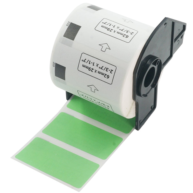 Brother DK-1209 Green Barcode Labels