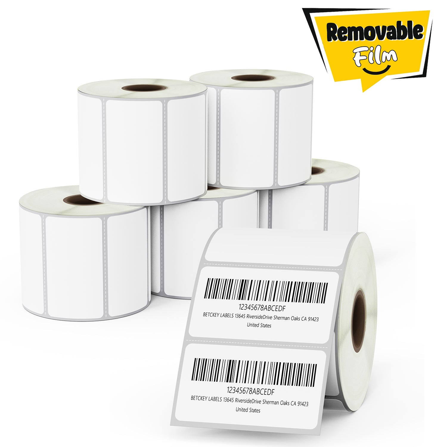 2.25" x 1.25" Waterproof Thermal Labels