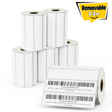 4" x 1" Multipurpose Removable Film Labels